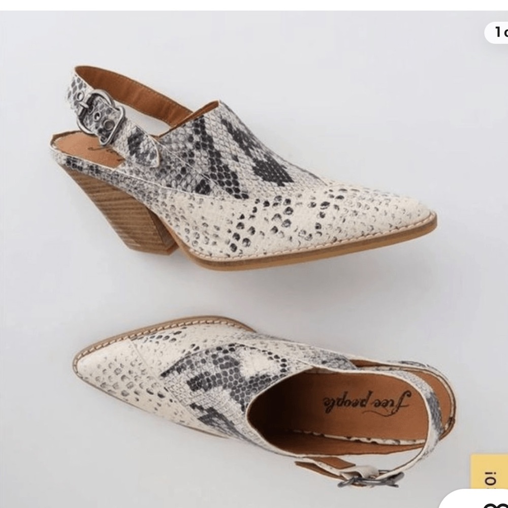 Free people silverton sling back mule